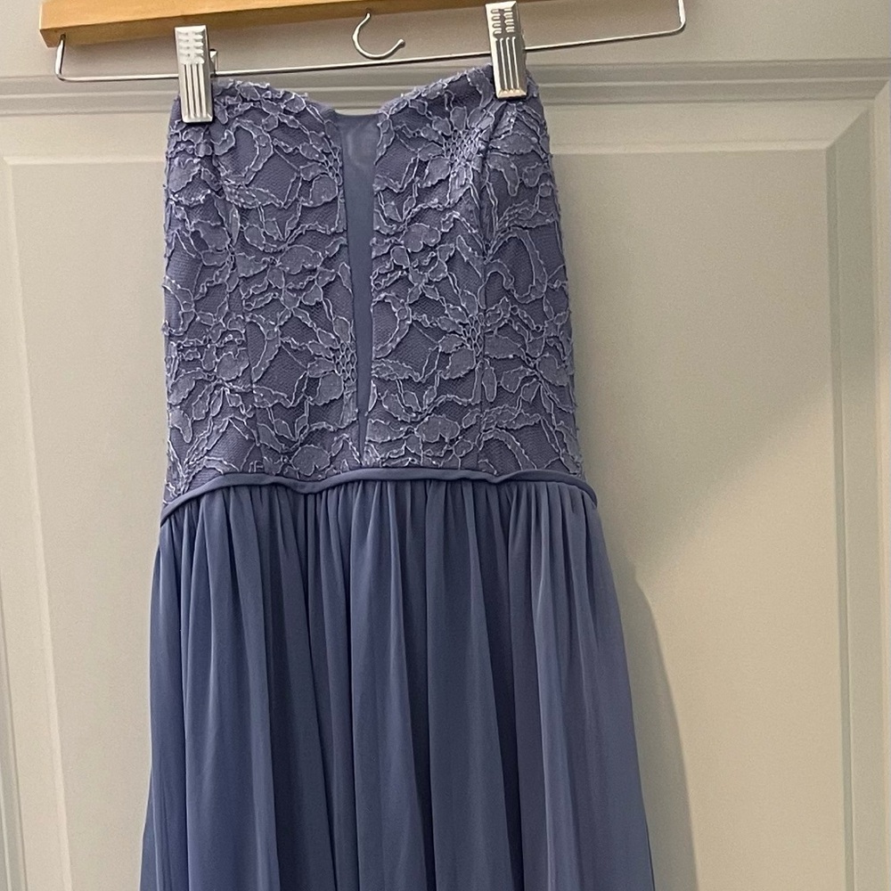 BCX Dress Elegant Periwinkle Blue Women's Formal Dress